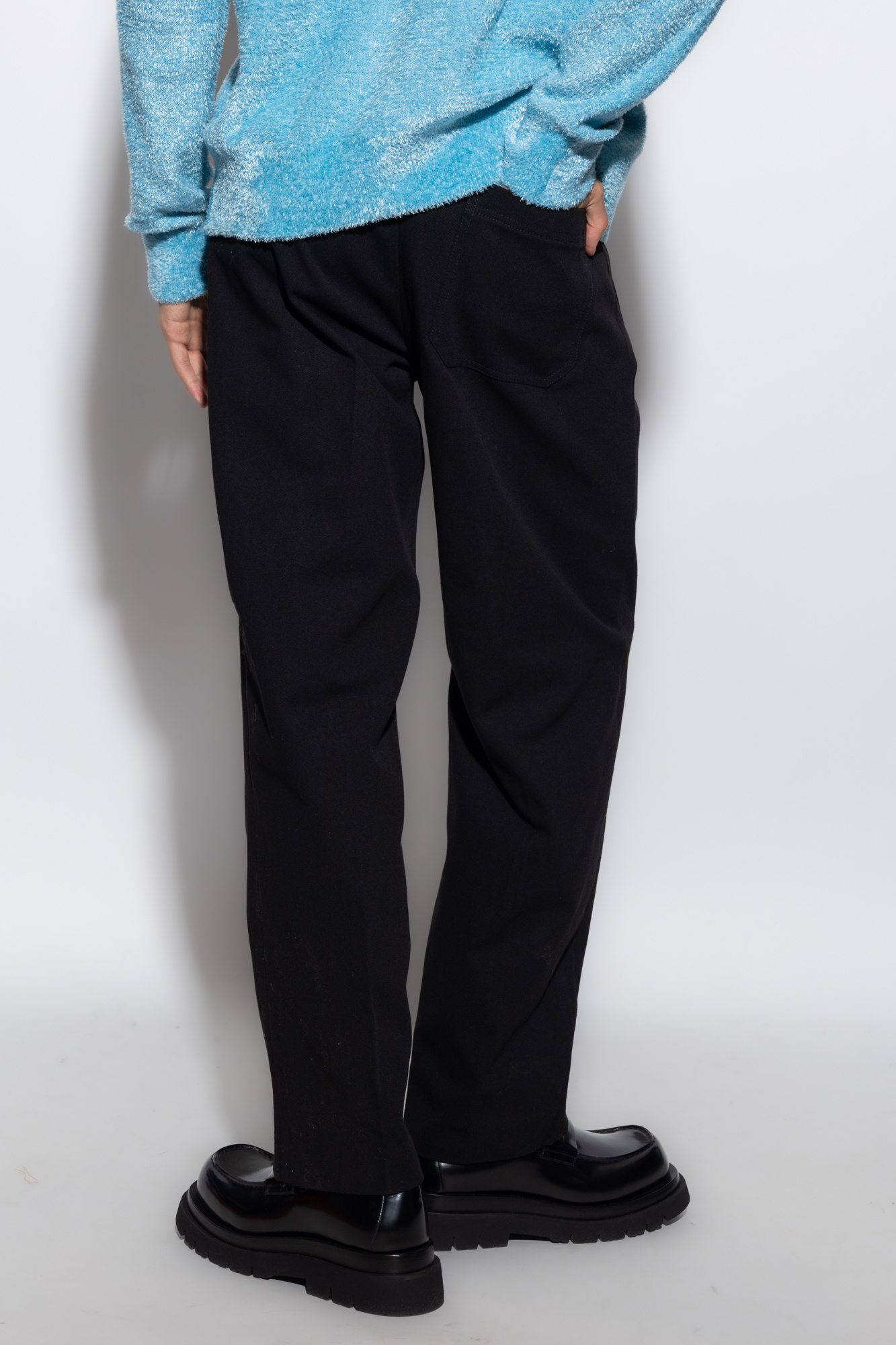 Black Pleat-front trousers Acne Studios - Vitkac Canada